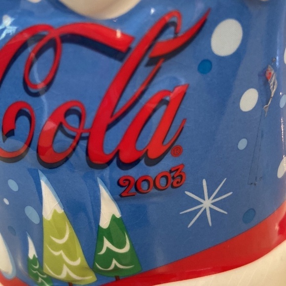 Coca-Cola 2003 Snowman Winter Christmas Mug Preowned - Picture 6 of 6